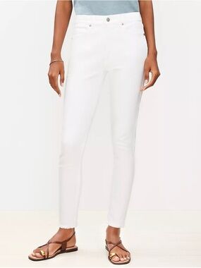 LOFT White Petite Jeans for Women